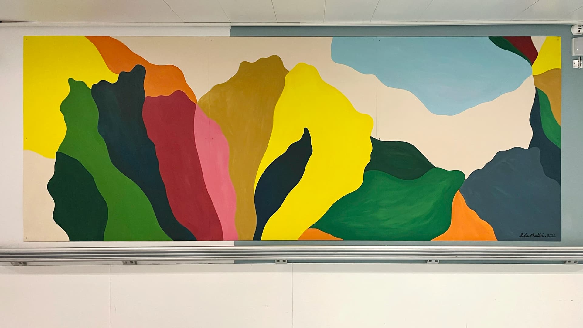 Henri Mondor Institut Hop'Art fresque murale
